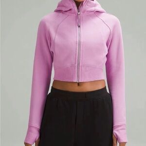 Lululemon Scuba Full Zip Cropped Hoodie